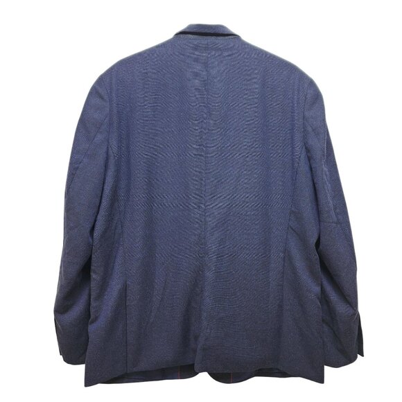 PJ Paul Jones Mens Blazer Jacket Size XL Navy Blue Single-Breasted - Picture 2 of 9